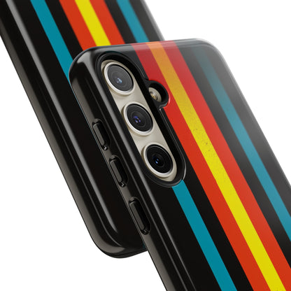 Retro Lines 1980s Flashback Phone Case