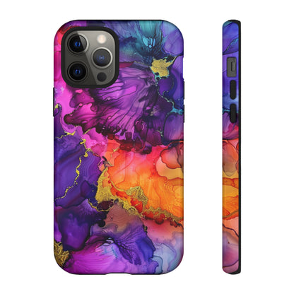 Floral Color Explosion iPhone 12 Case