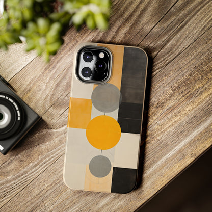 Atomic Era Meets Modern: Mid-Century Art Atomic Design Tough Case for iPhone