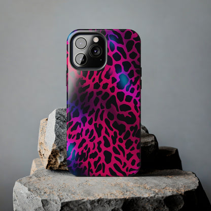 Wild Child: Trippy Leopard Spots Mystique | Dynamic iPhone Case