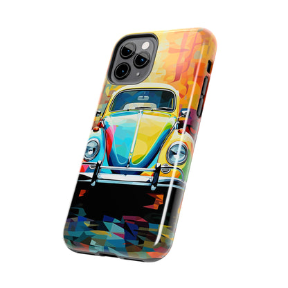 VW Bug Phone Case Retro iPhone Tough Case – Volkswagen beetle iPhone case