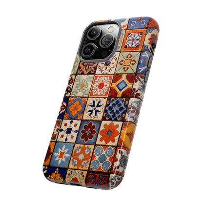 Mexican Tile Phone Case Fits all iPhone 15, Samsung and Pixel