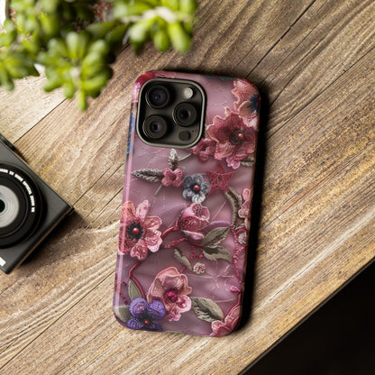 Coquette Aesthetic Floral Art Phone Case