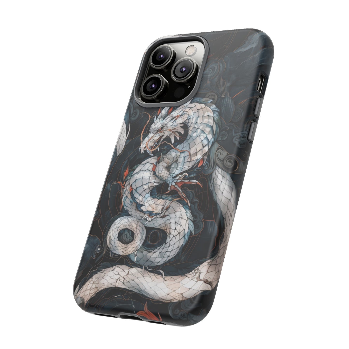 Year of the Dragon Stained Glass Illusion Phone Case