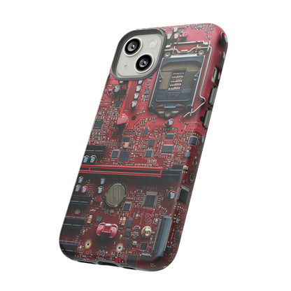 Open Circuit Naked Motherboard Technology Phone Case