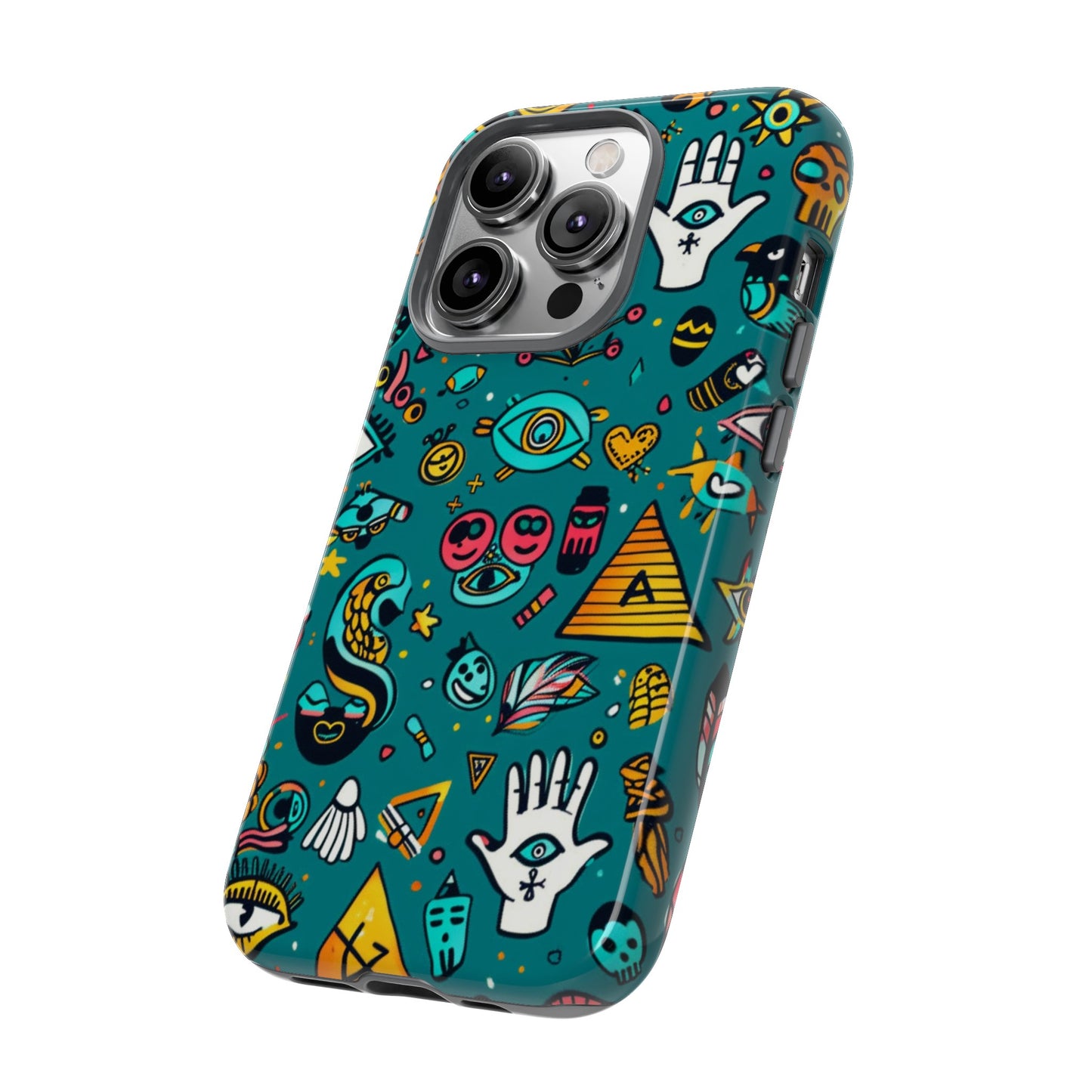 UFOs and Ancient Egypt Talisman Collage Phone Case