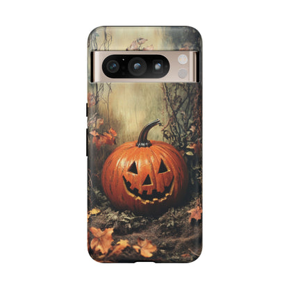 Vintage Style Halloween Jack-o'-Lantern Phone Cover