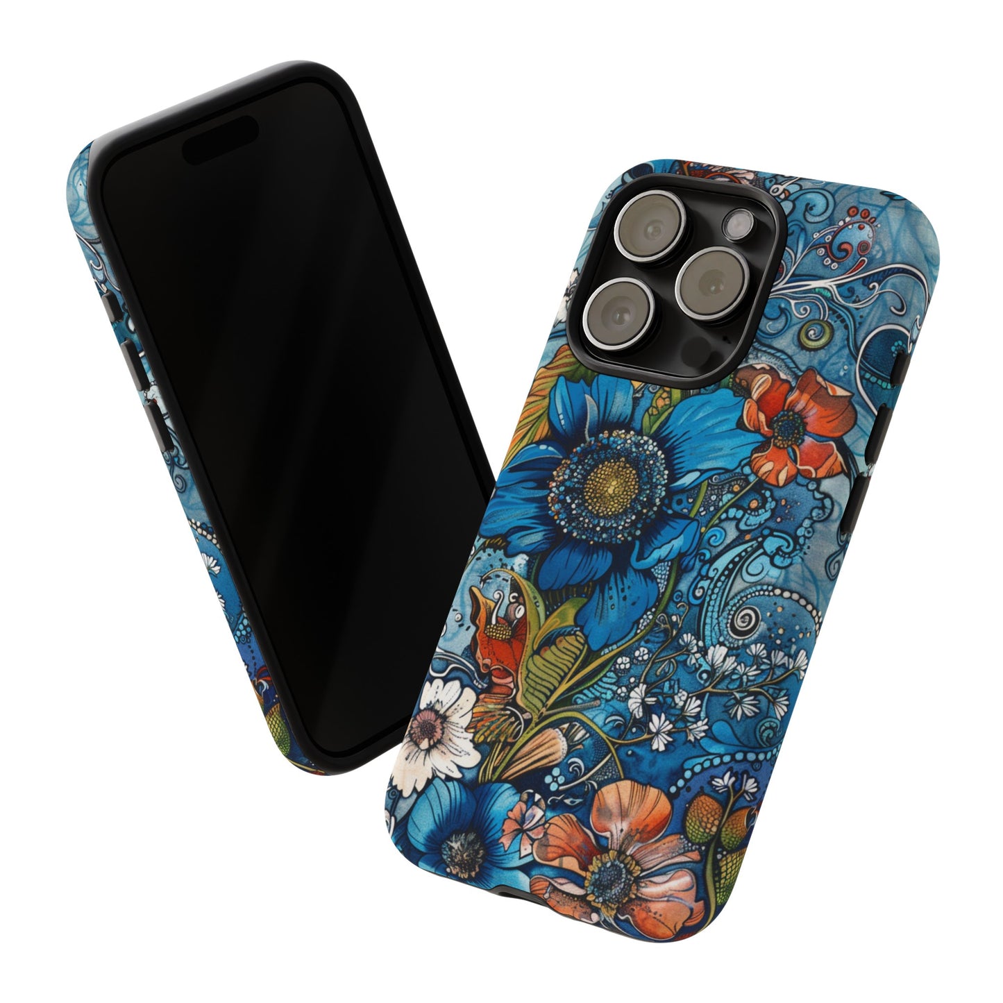 Floral Paisley Explosion Phone Case