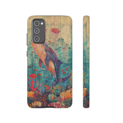 Whale Shark, Turtle, Manta Ray Phone Case