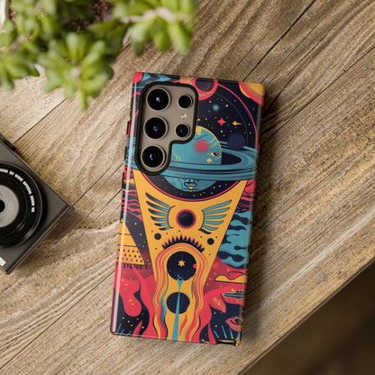 Cosmic Journey Space and Time Phone Case