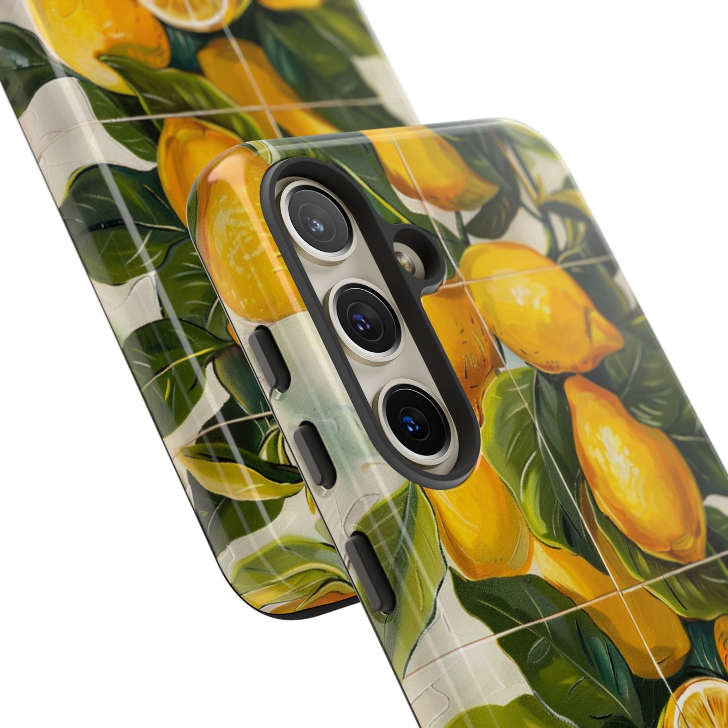 Mediterranean Lemon Italian Tile iPhone 14 Case