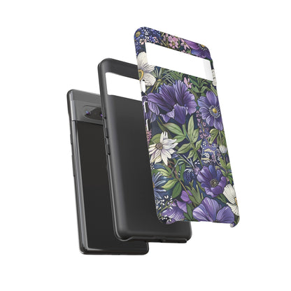 Floral Sage Purple Wildflower Phone Case