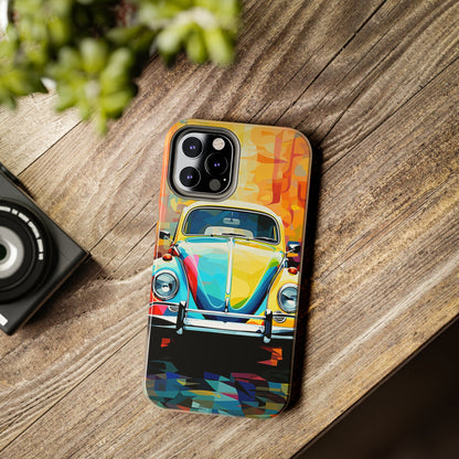 VW Bug Phone Case Retro iPhone Tough Case – Volkswagen beetle iPhone case