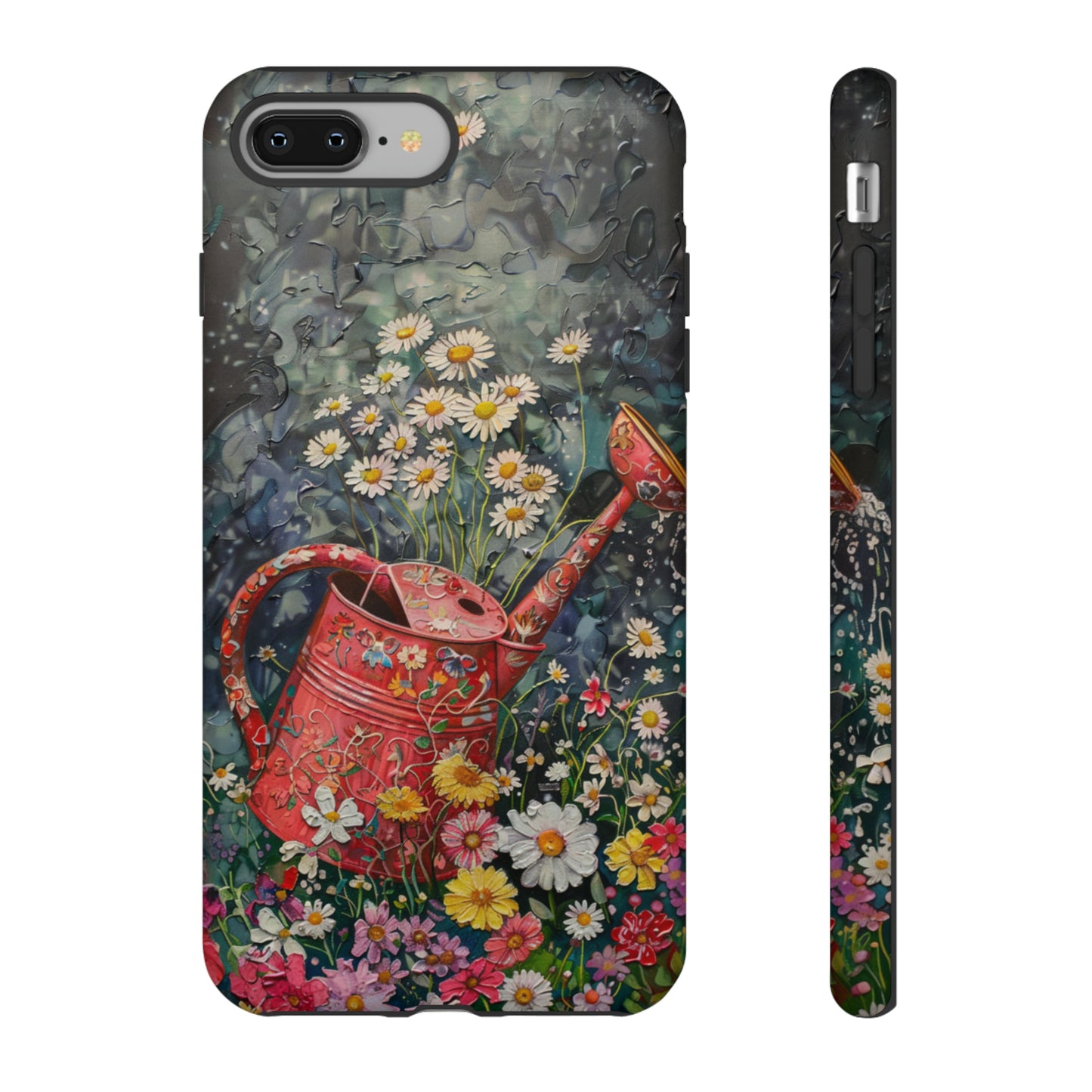 Flowers and Watering Can Floral Oil Painting Phone Case