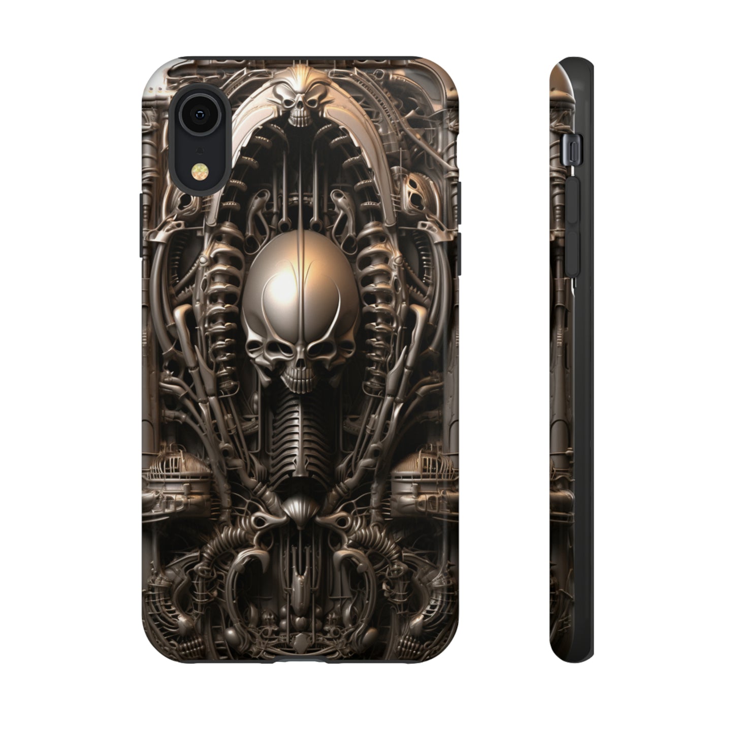 Giger-inspired horror art case for iPhone 13