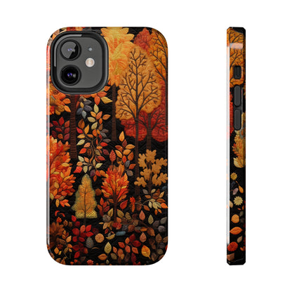 Forest Embroidered Style Phone Case