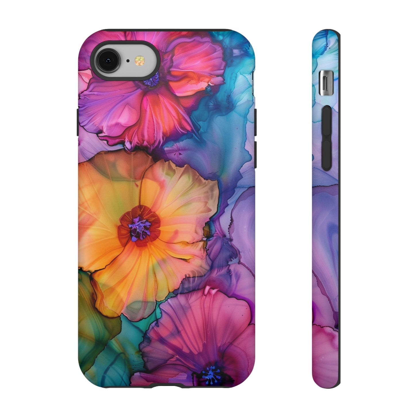 Bold psychedelic pattern phone case for Samsung Galaxy S24