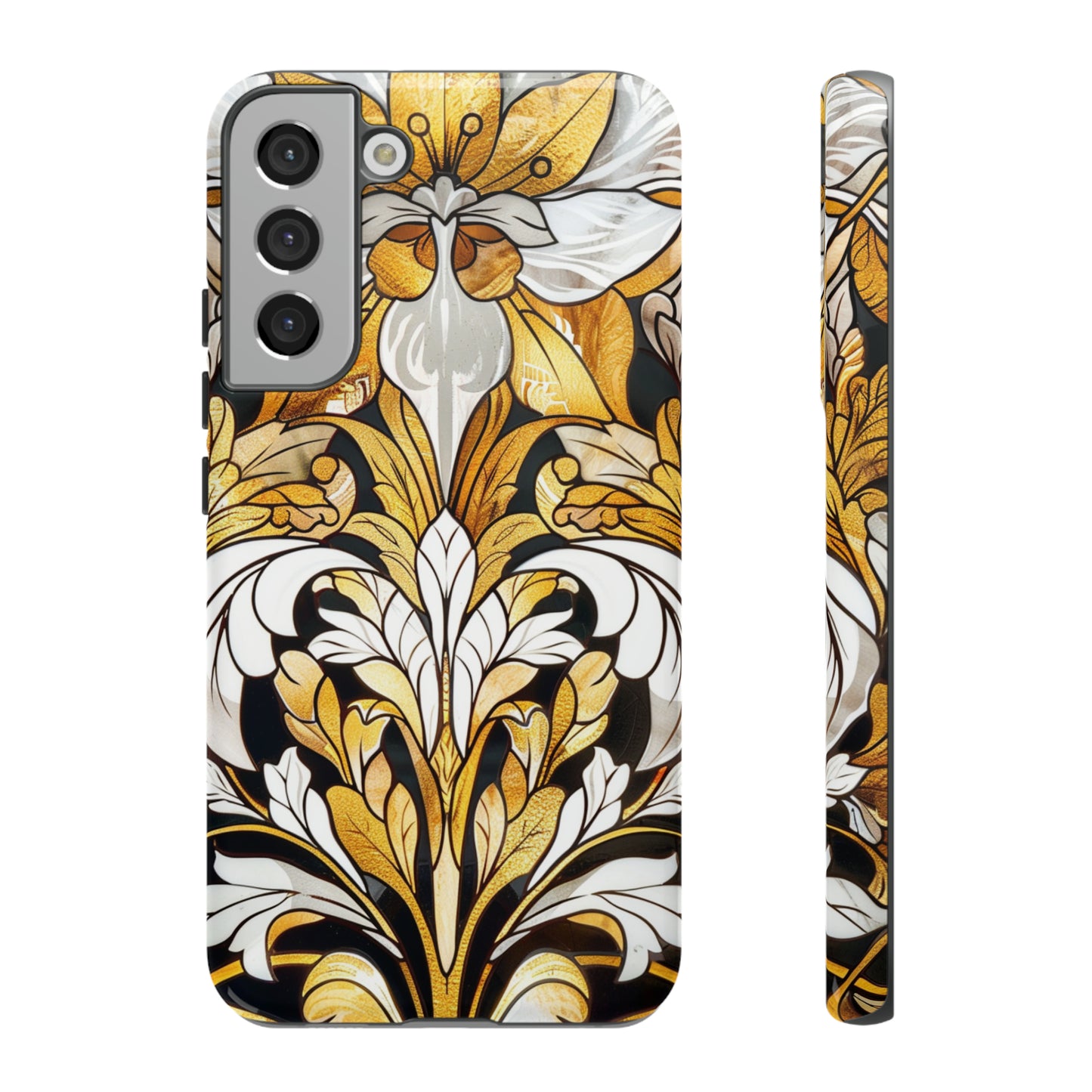 Art Deco Stained Glass floral Phone Case