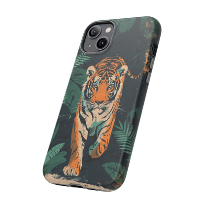 Retro Jungle Tiger Phone Case