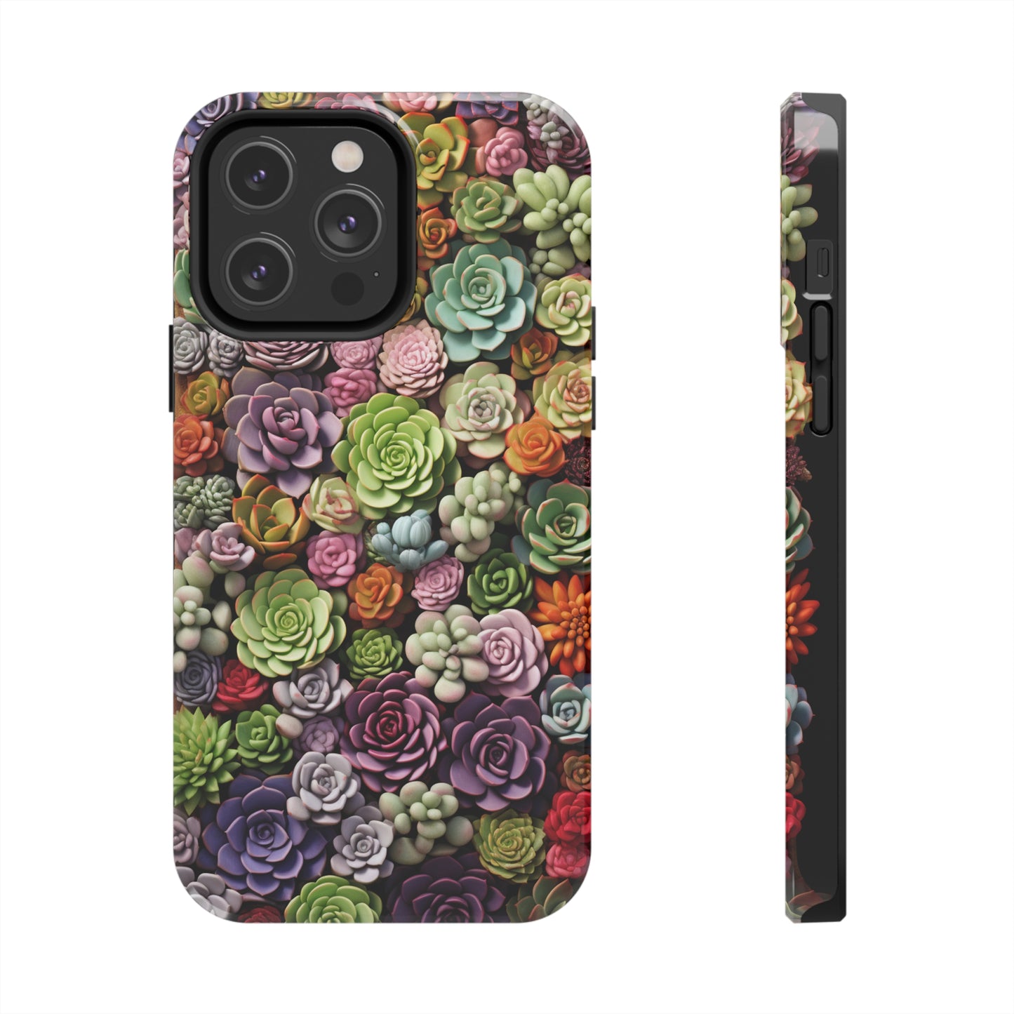 Succulent Desert Cactus Floral iPhone Case | Embrace the Beauty of Arid Elegance