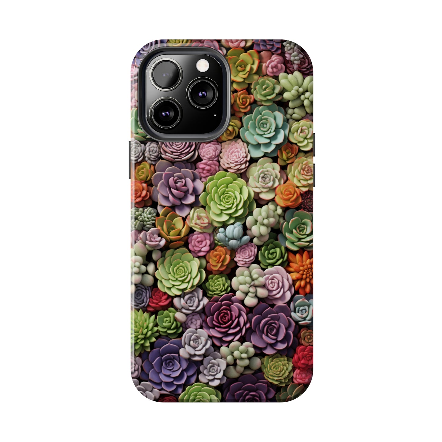 Succulent Desert Cactus Floral iPhone Case | Embrace the Beauty of Arid Elegance