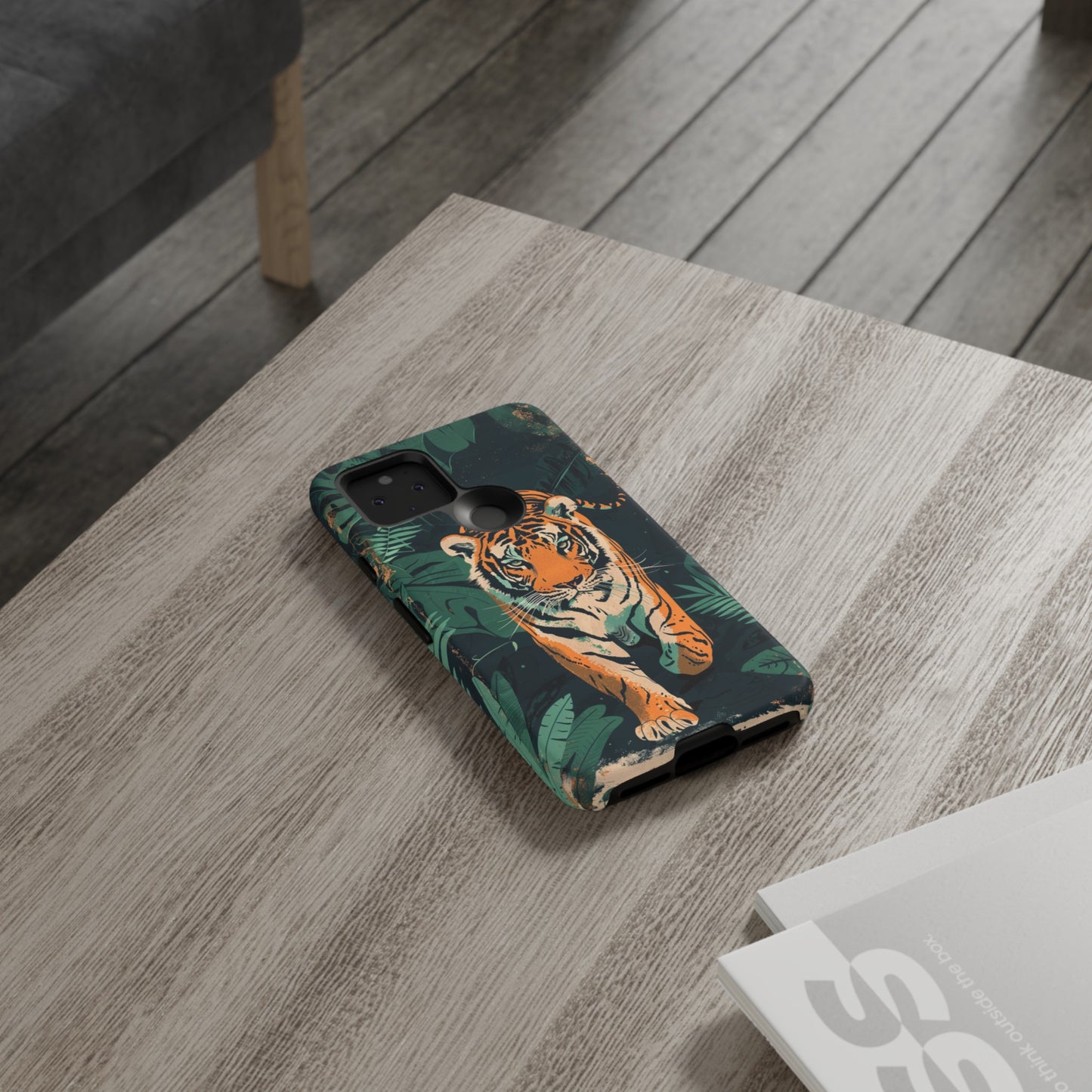 Retro Jungle Tiger Phone Case