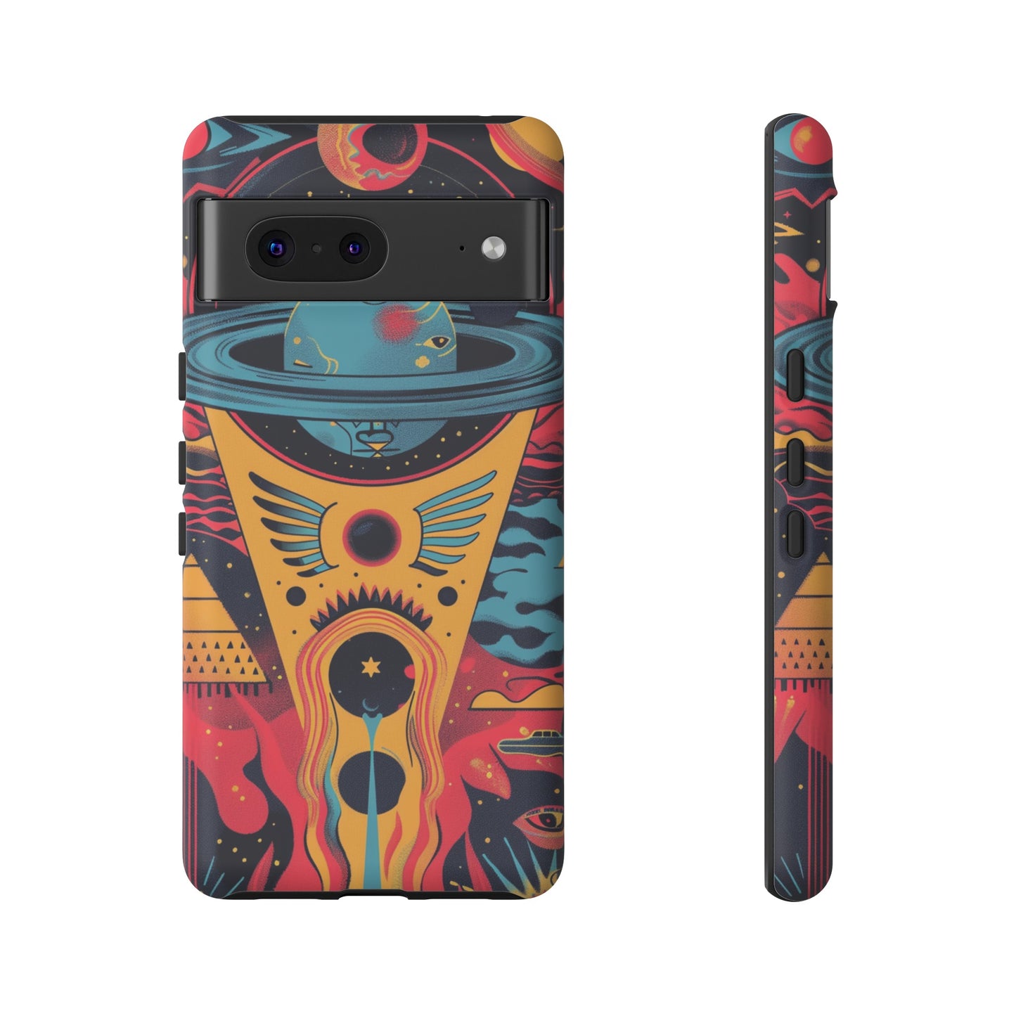 Cosmic Journey Space and Time Phone Case