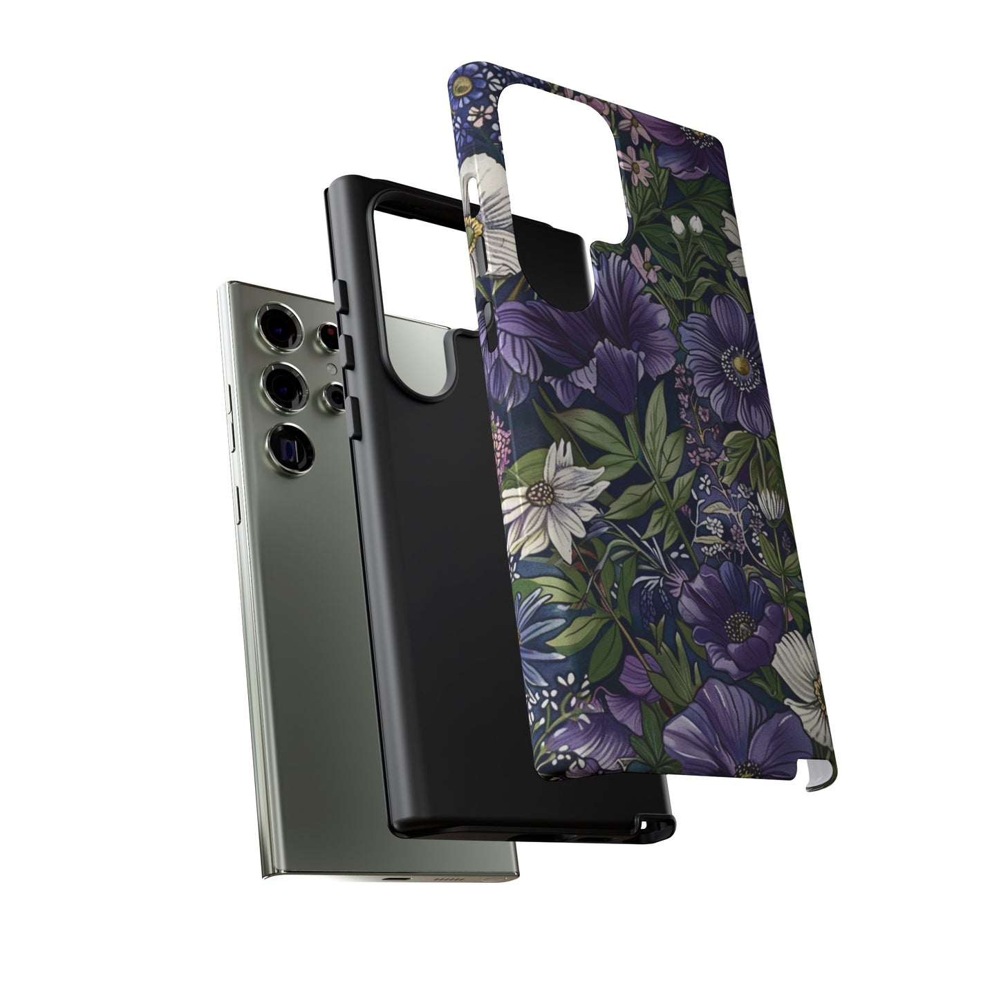 Floral Sage Purple Wildflower Phone Case