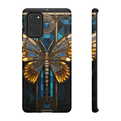 Stained Glass iPhone Butterfly Floral Aesthetic Art Nouveau