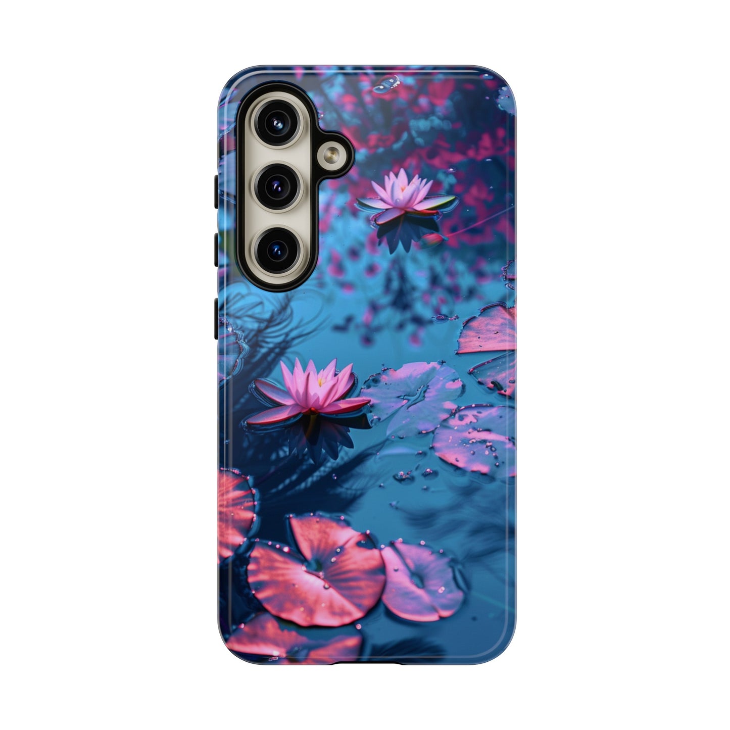 Soothing lily pad design case for iPhone 14 Pro Max