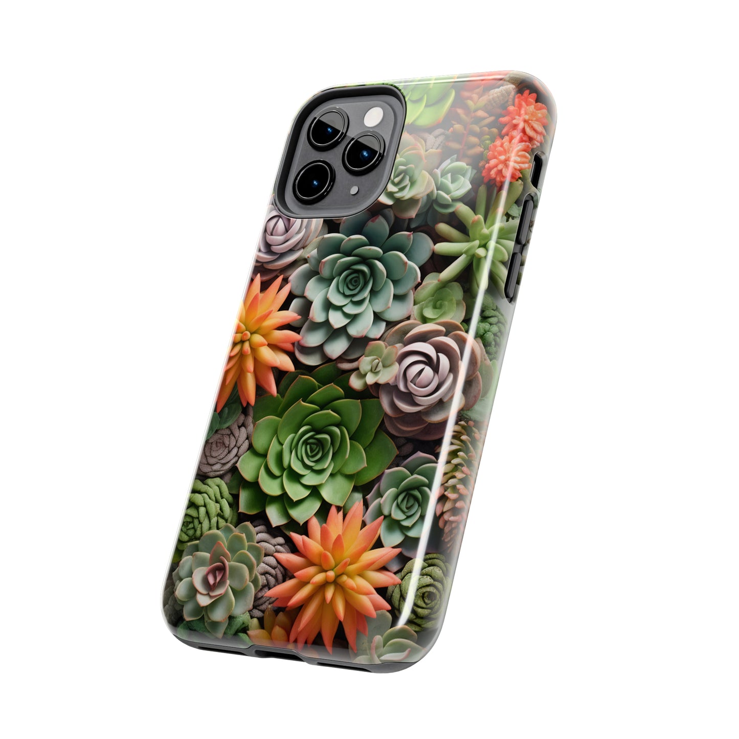 Succulent Desert Cactus Floral iPhone Case | Embrace the Beauty of Arid Elegance