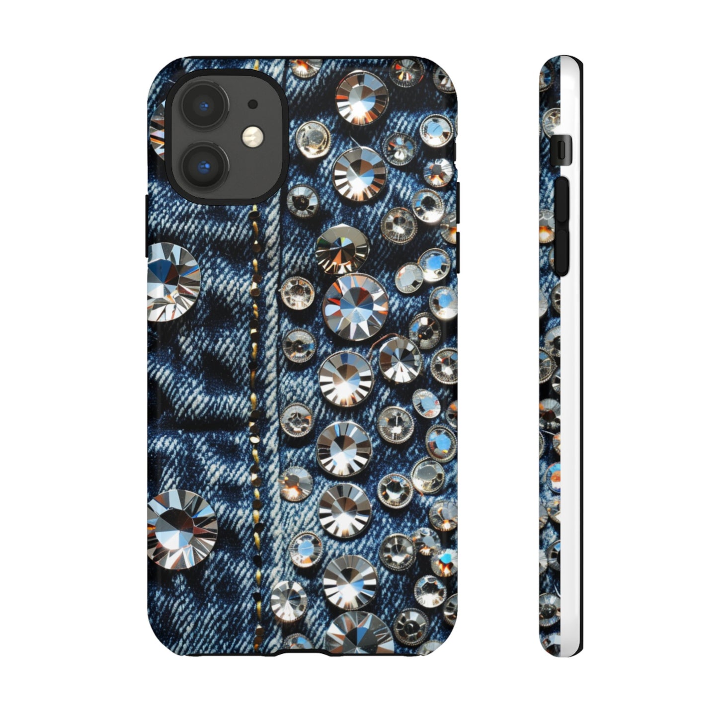 Blue Jean Queen Rhinestone Bling Phone Case