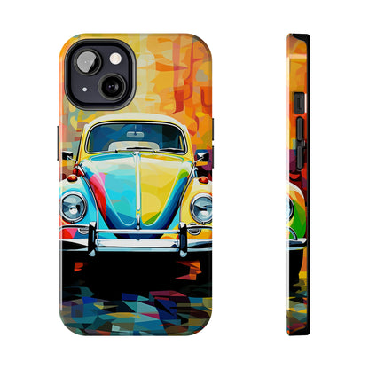 VW Bug Phone Case Retro iPhone Tough Case – Volkswagen beetle iPhone case