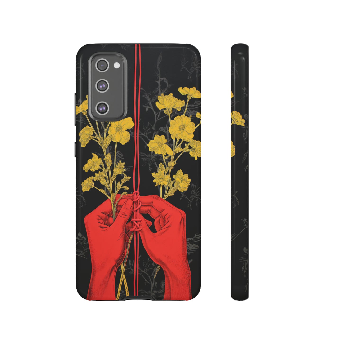 We Are All Connected Floral Phone Case