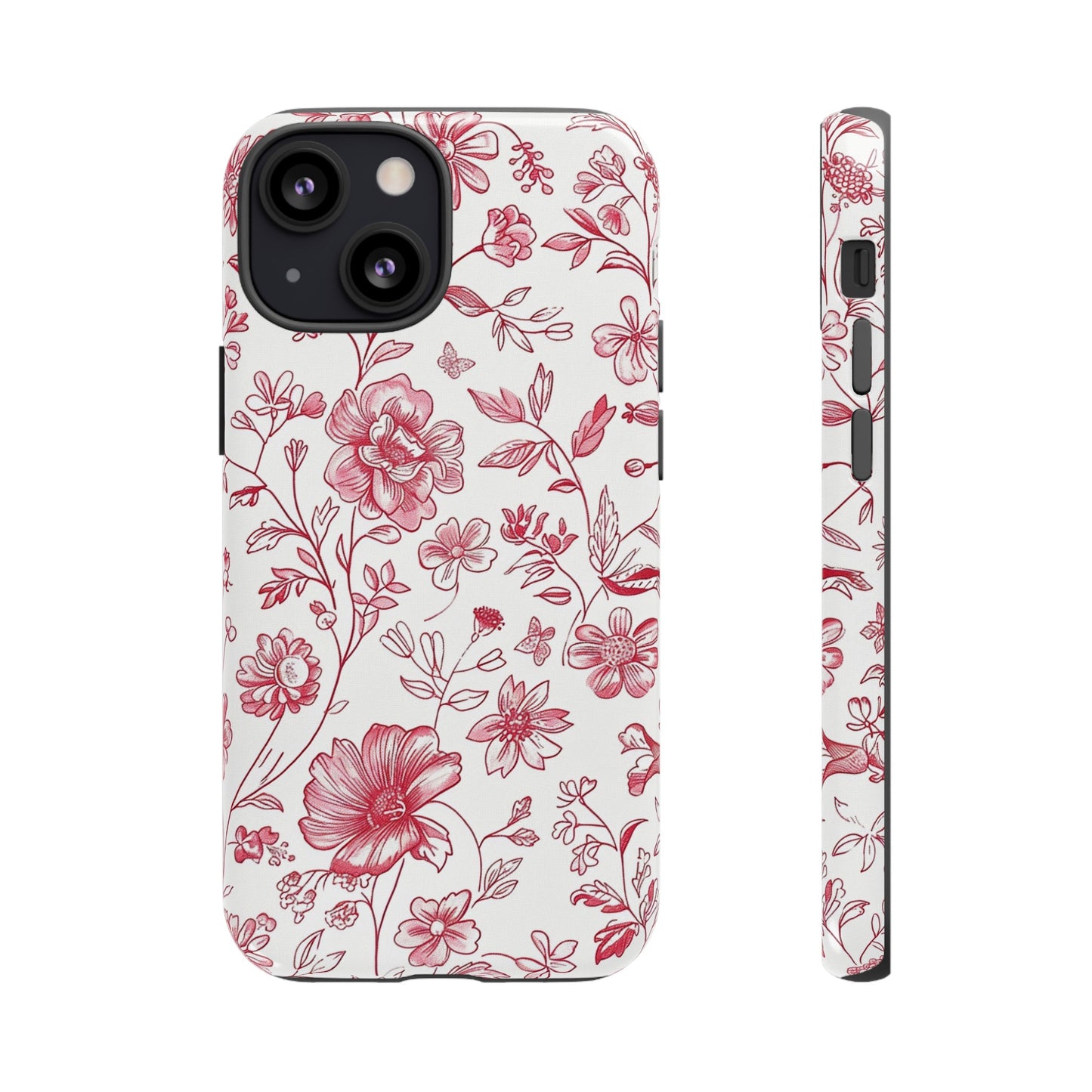 Pink Floral Wildflower Phone Case