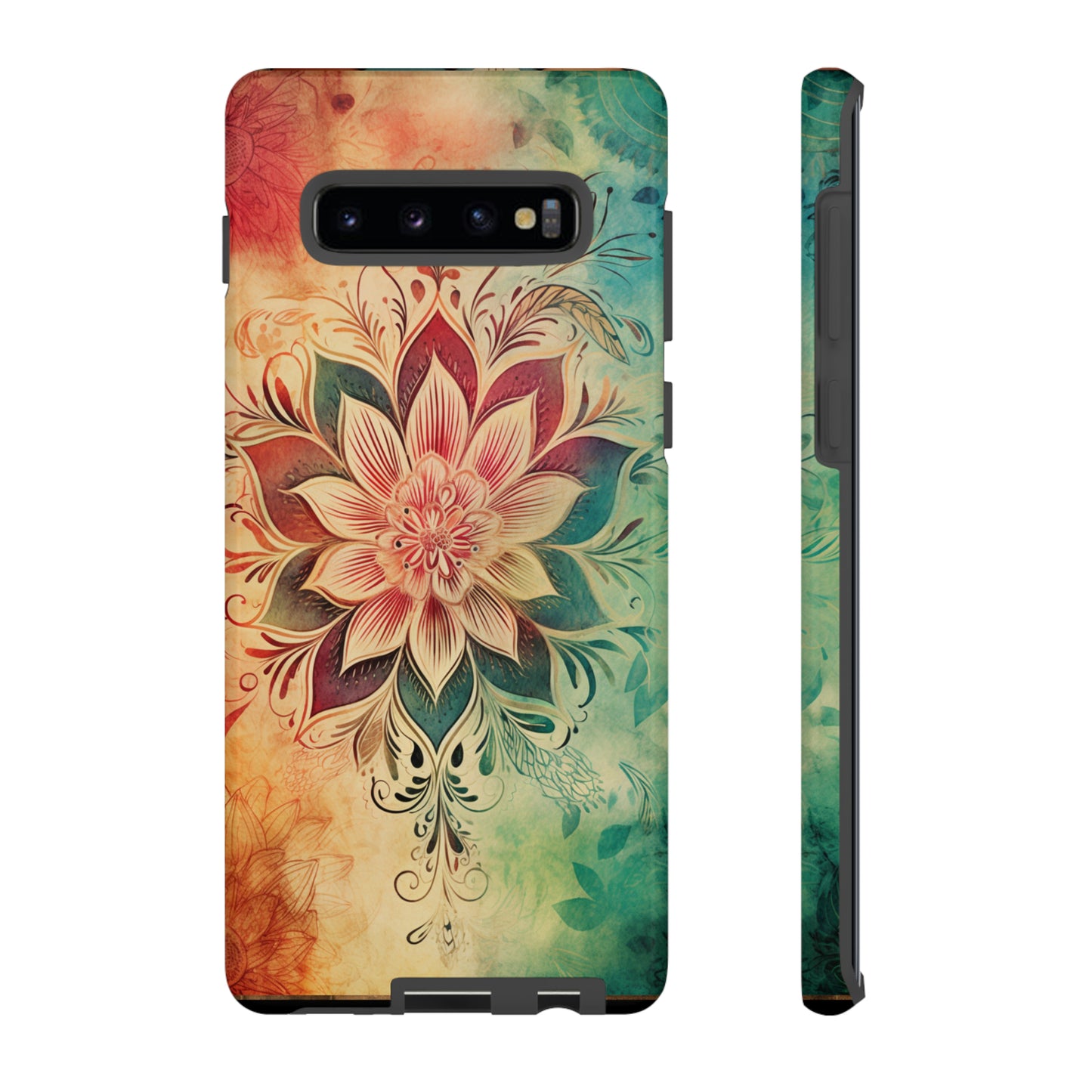 Tile art cover with Indian culture flair for iPhone 12