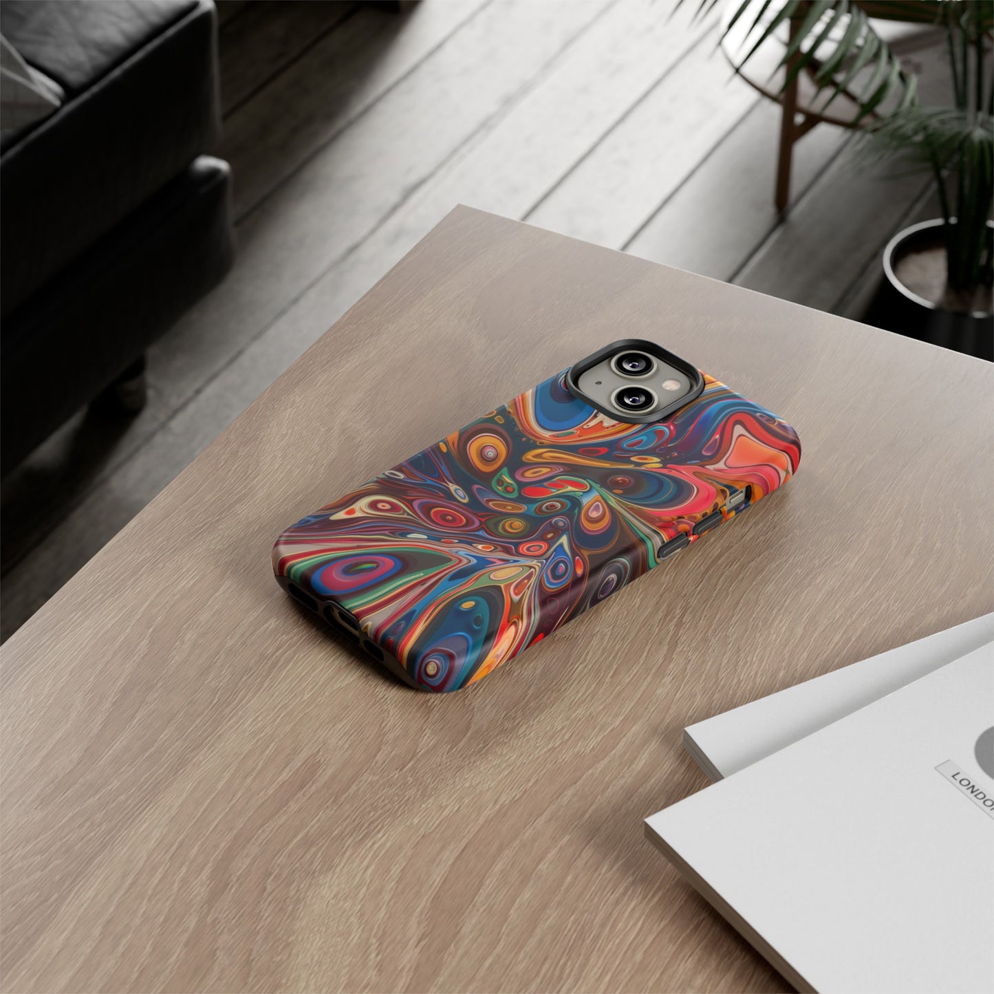 Trippy Psychedelic Color Explosion Phone Case