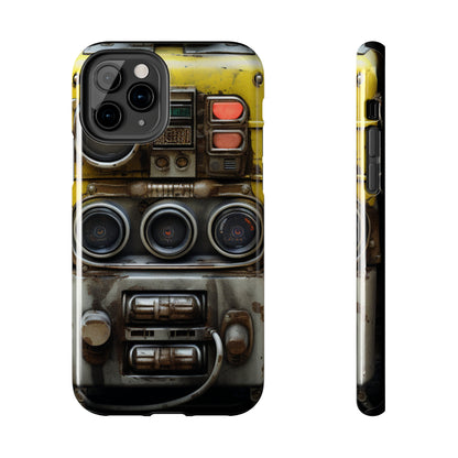 Cyberpunk Fallout Communicator iPhone Case