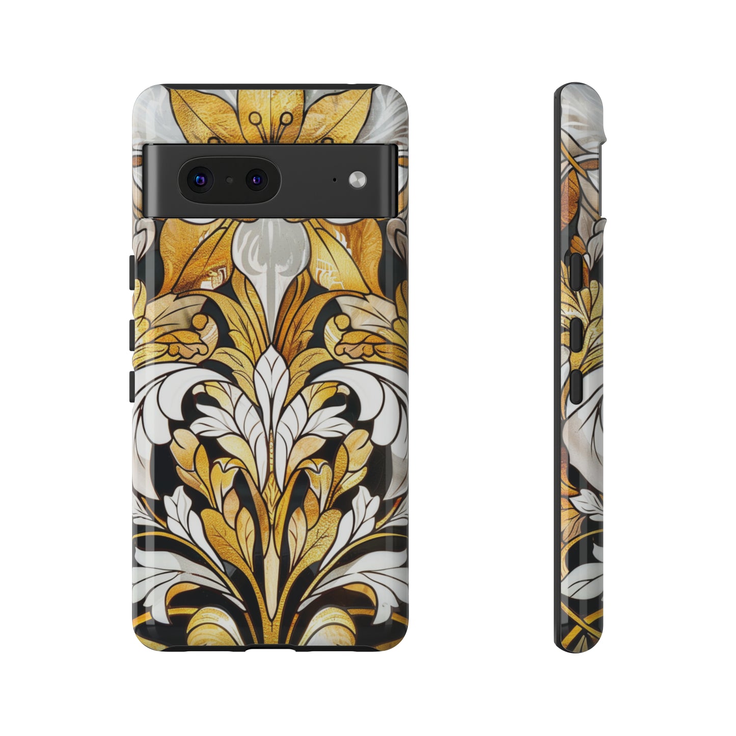 Art Deco Stained Glass floral Phone Case