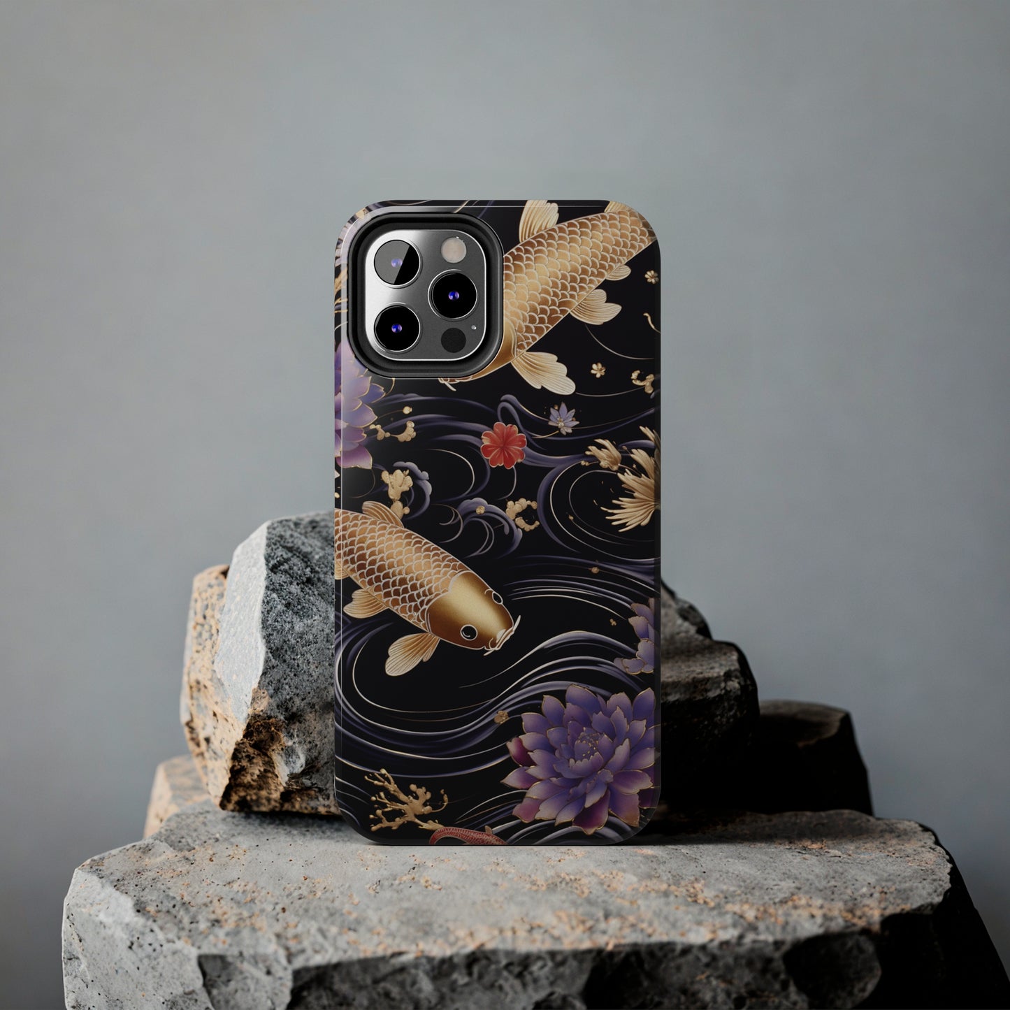 Ephemeral Beauty: Koi Fish Artistry | Japanese Inspired iPhone Case