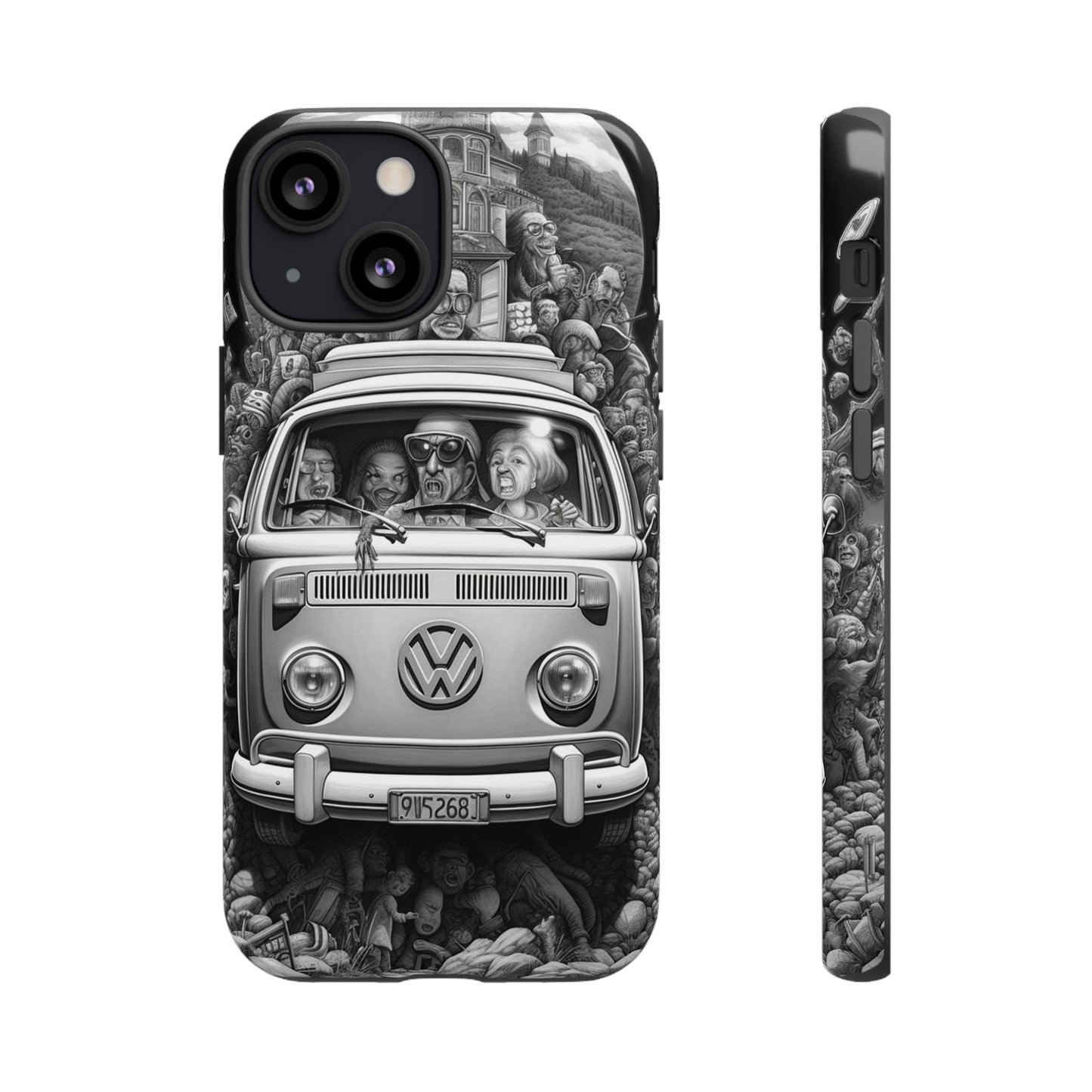 Vintage VW Camper Van iPhone Case