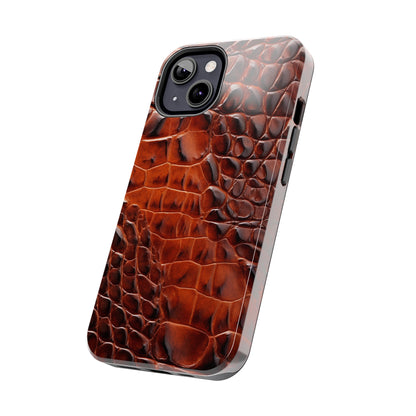 Alligator Skin Texture iPhone Case | Embrace Luxurious Style and Protection