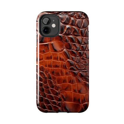 Alligator Skin Texture iPhone Case | Embrace Luxurious Style and Protection