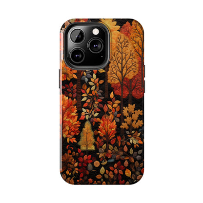 Forest Embroidered Style Phone Case