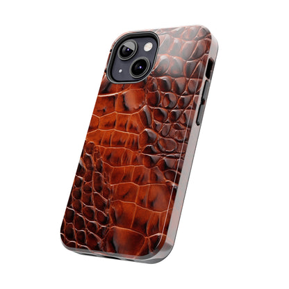 Alligator Skin Texture iPhone Case | Embrace Luxurious Style and Protection