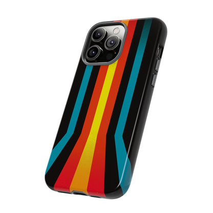 Retro Lines 1980s Flashback Phone Case