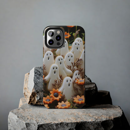 Sweet Spook: Cute Halloween Cookie Ghost | Adorable & Festive Accessory for iPhone Models 11 through 14 Pro Max