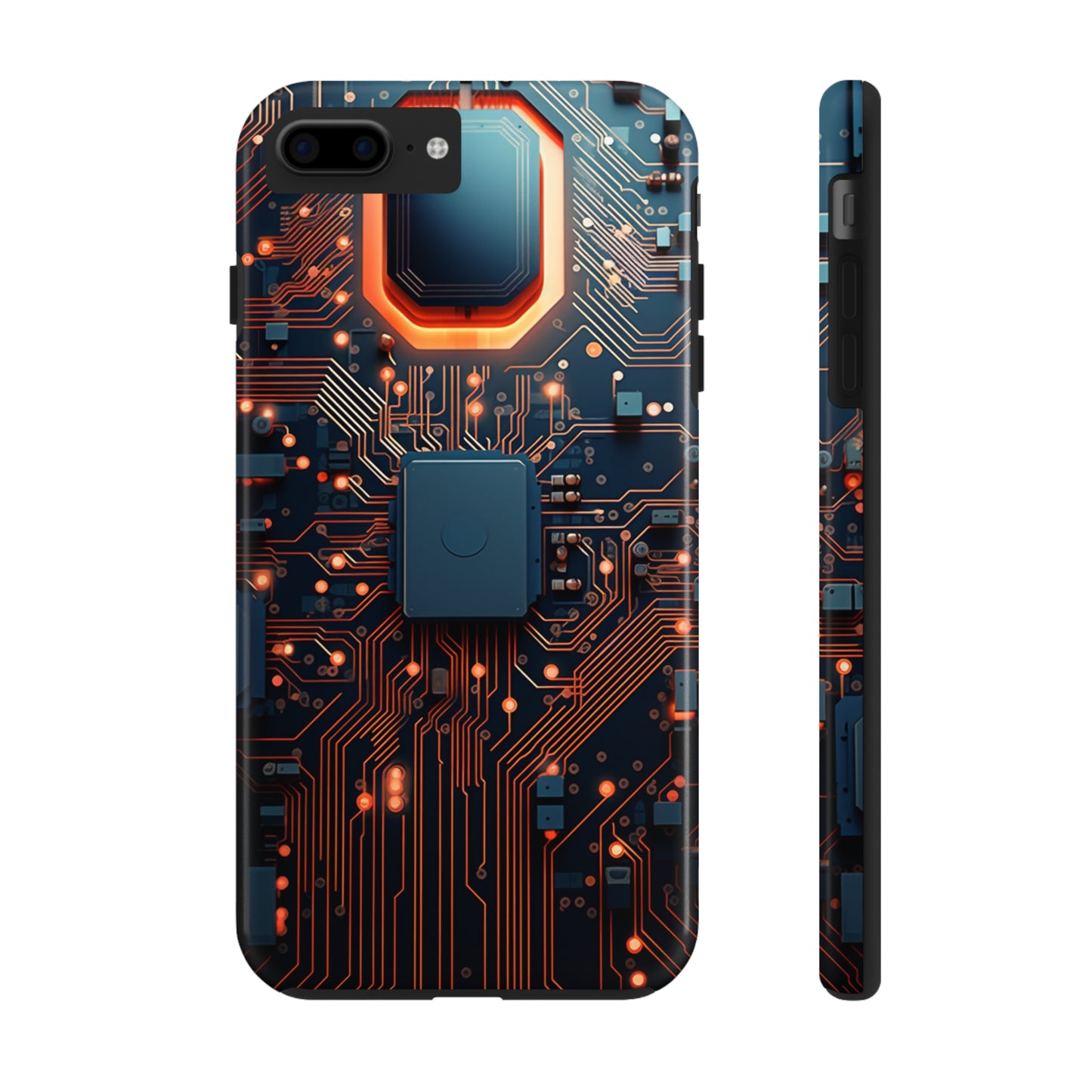 Neon Nexus: Cyberpunk Circuit Board | Futuristic Tech-Inspired iPhone Case