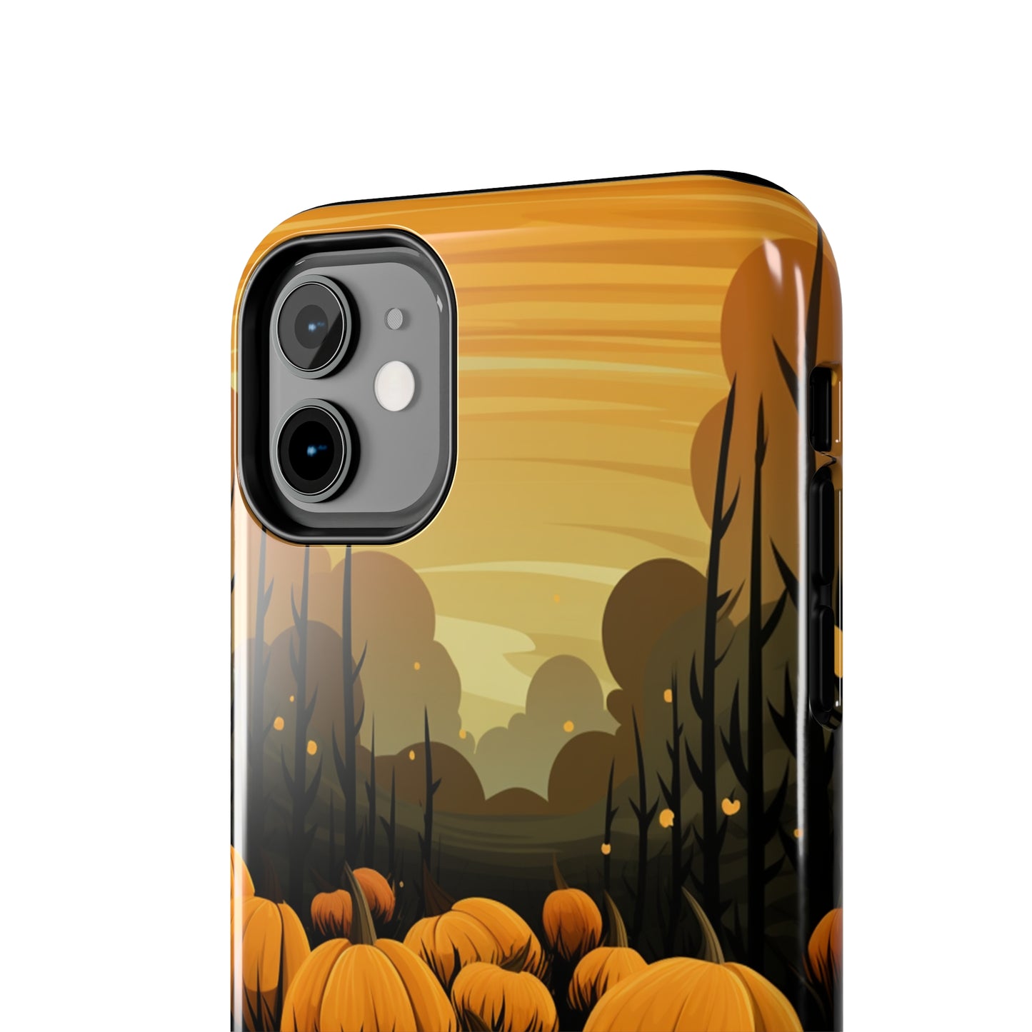 Halloween Fall Pumpkins iPhone Case | Embrace the Spooky Autumn Vibes