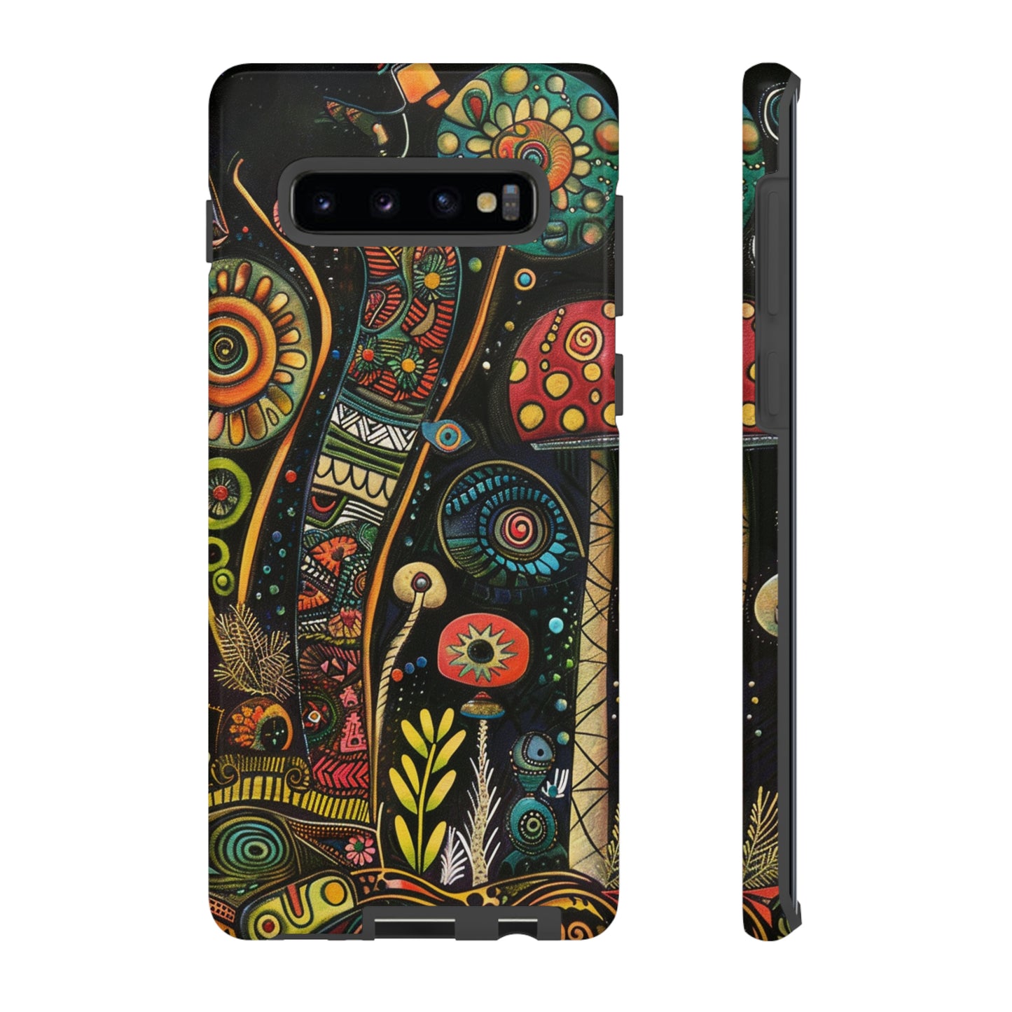 Retro 1960s Psychedelic Flowers Phone Case